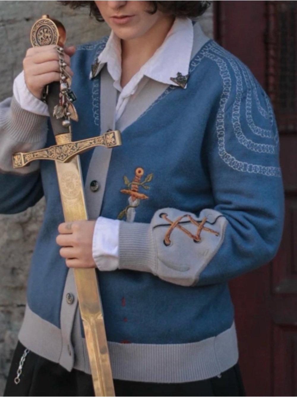 Blue Knight Sweater